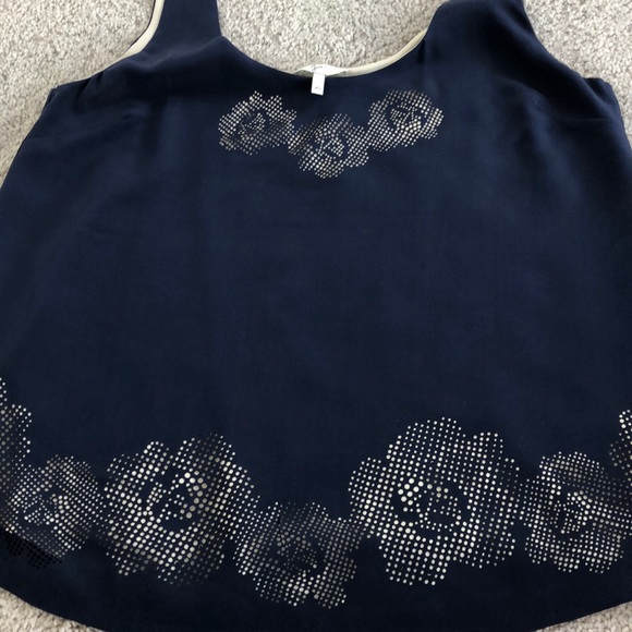 Joie perforated tank top XS but fits like size S - Picture 2 of 6